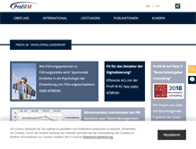 Tablet Screenshot of profil-m.de